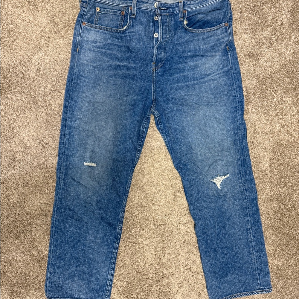 Rag & Bone Women's Blue Denim Jeans